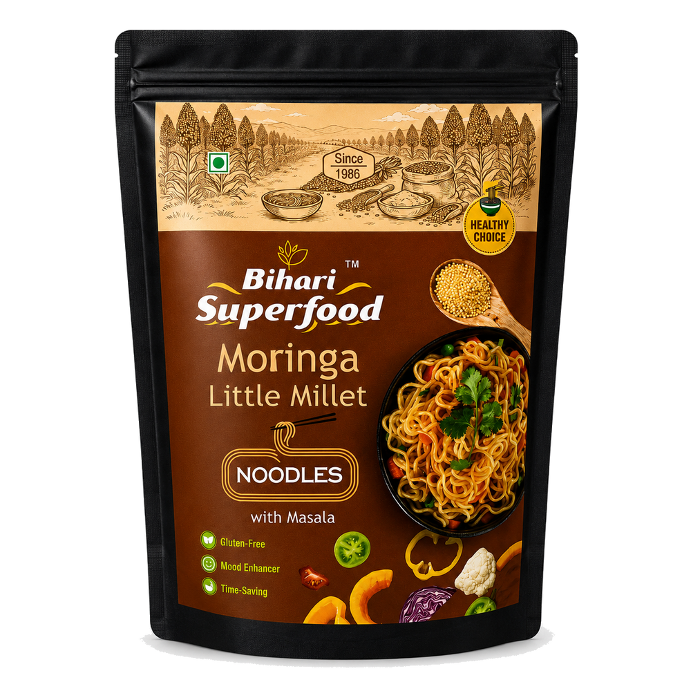 Moringa Little Millet Noodles